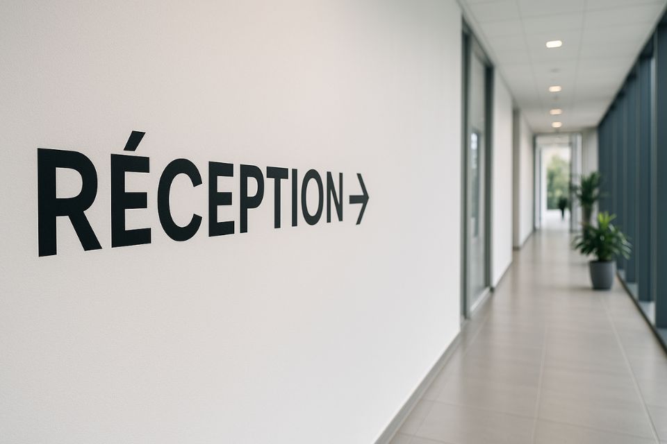 Créer une signalétique efficace grâce aux lettres adhésives murales