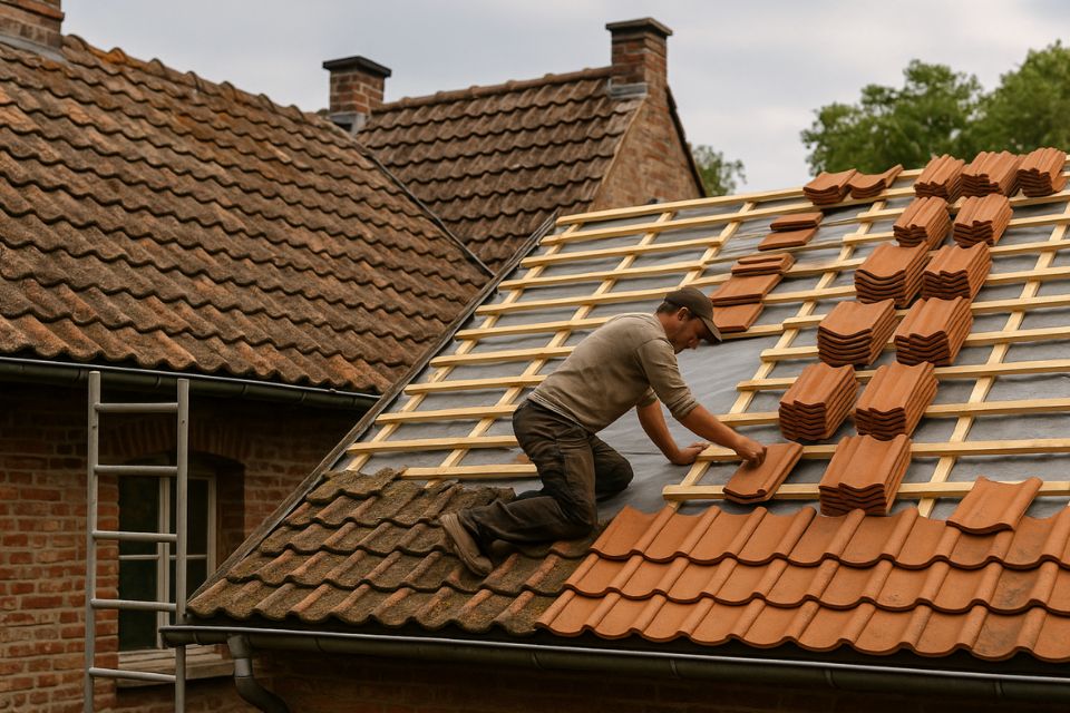 Nos astuces pour rénover une toiture ancienne à Rixensart !